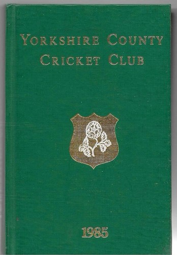 1985 yorkshire county - county, cricket