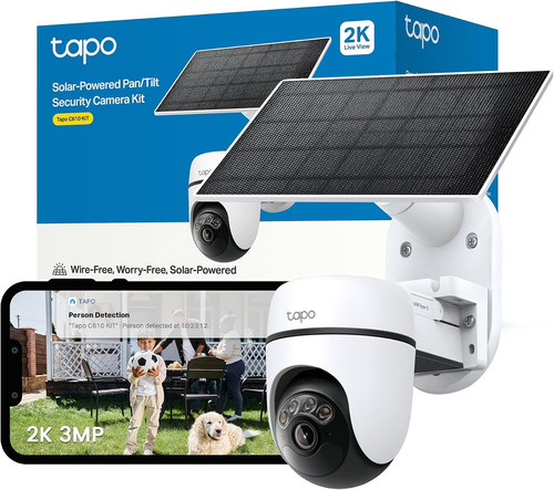 Tapo c610 kit 3mp - tapo, solar