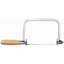 7 In. Coping Saw with Wood