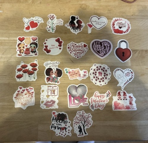 Stickers valentines - 22,