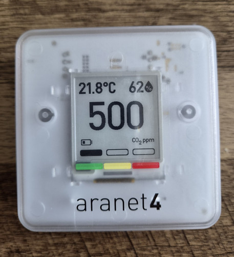Aranet aranet4 co2 ppm - aranet, monitor