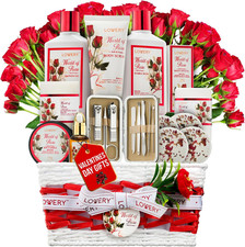 Valentines Day Spa Gift Basket