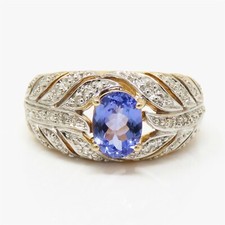 NYJEWEL 14k Two Tone Gold 1ct