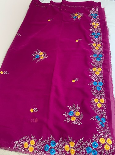 New barbie pink embroidered - new,