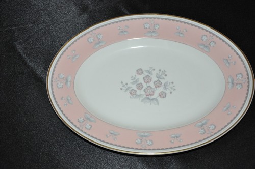 Wedgwood pink pimpernel tray - pink, /