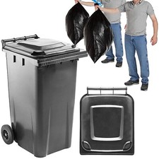 240L Wheelie Bin Large Grey