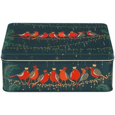 Sara Miller Storage Tin Robins