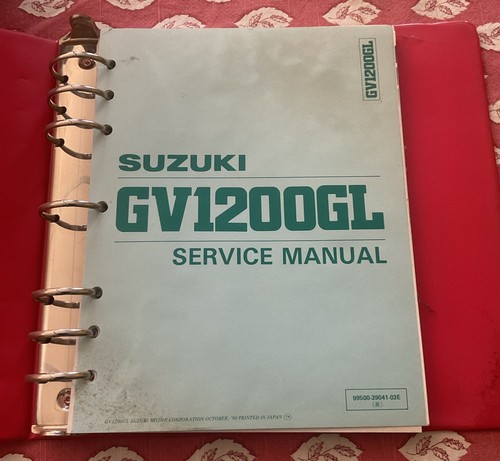 Suzuki 1991 gv1200gl service - 1991,