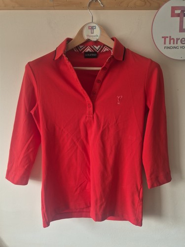Golfino ladies red - 3/4, sleeve