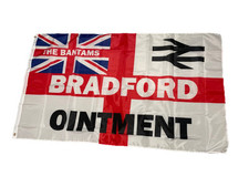 Bradford City  Flag 5ft by 3ft