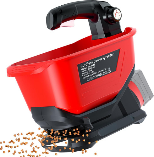 Electric grass seed spreader - electric,
