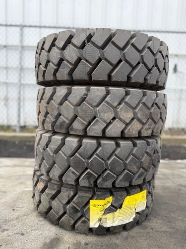 Double coin forklift tires - coin,