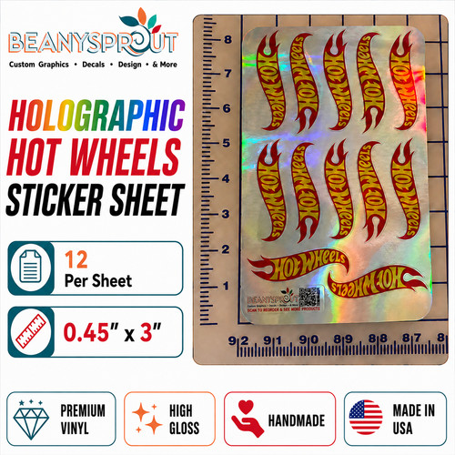 Inch hot wheels holographic - 3-inch,