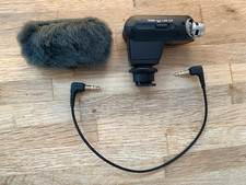 Sony ECM-XYST1M Stereo Microphone, with wind shield and mic cable, never used