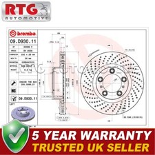 RTG Front Left Brake Disc Fits