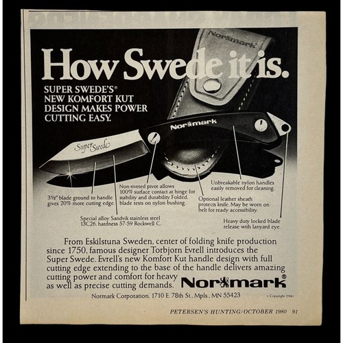 Normark swede knife vintage - normark,