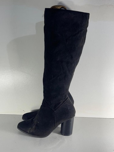 Primark ladies black suede - primark,
