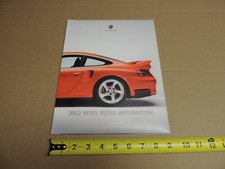 2002 Porsche press kit