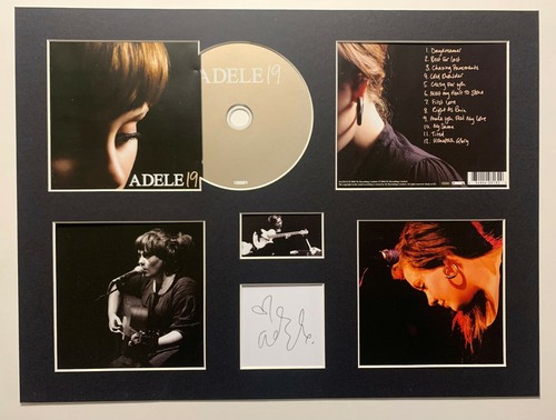 Adele signed autographed - autographed,