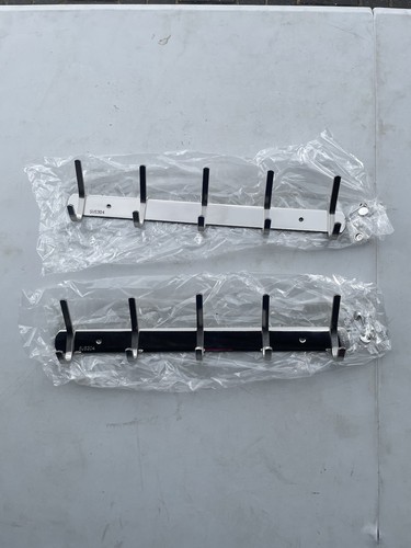 Hooks chrome screw door - 10,