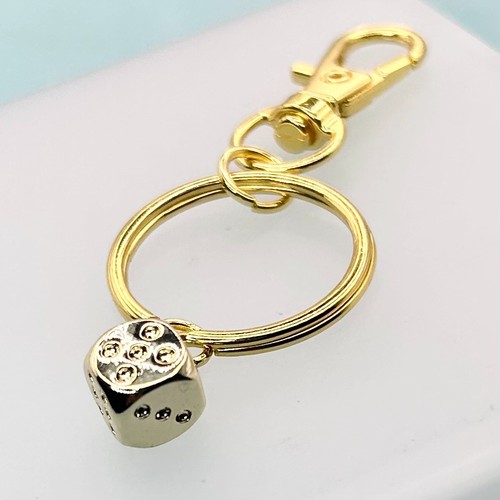 Dice pendant bag charm - dice,