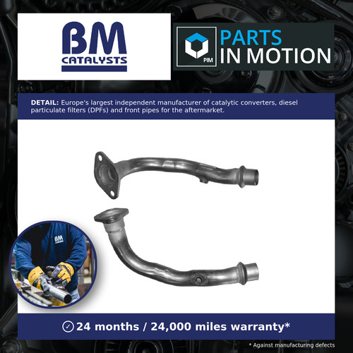 Exhaust front down pipe fits - front,
