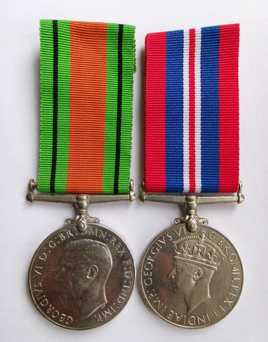 Defence medal and 1939 - medal, 1939-45