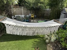 Handmade wood yarn crochet