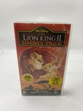 Walt Disney the Lion King 2 Simba's Pride VHS Tape PAL Video