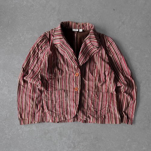 Cato brown pink striped - pink,