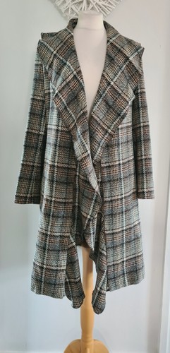 Brown teal cream - m&s, check