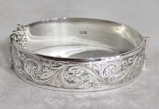 Vintage Sterling Silver Cuff