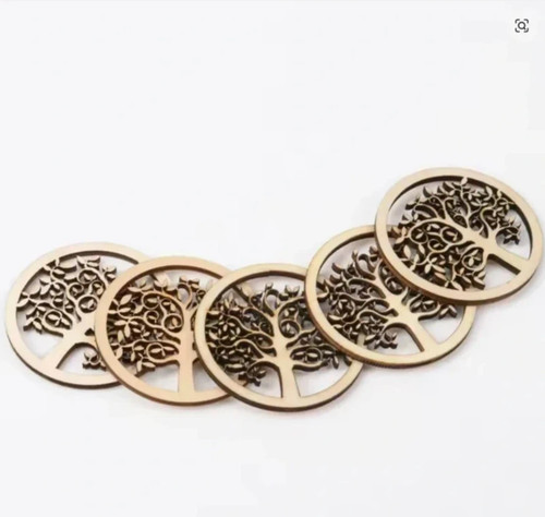 Tree life wooden base - tree, of
