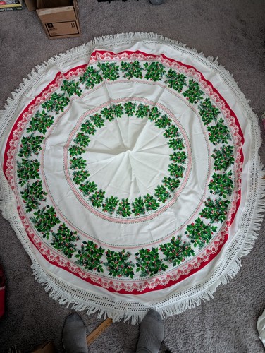 Vintage round 50s - vintage, christmas