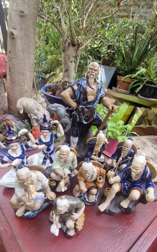 Shiwan chinese mudmen figurine - shiwan,