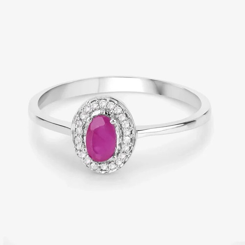 Ctw natural ruby and - 0.28,