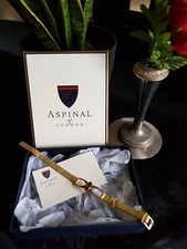 Aspinal of london Leather Gold