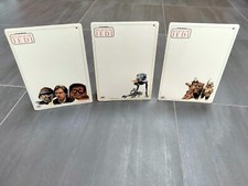 3 x 1983 vintage Star Wars Return of the Jedi white boards - The Icarus Company