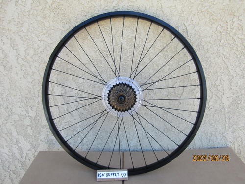 Black aluminum rear 7 - 29'',