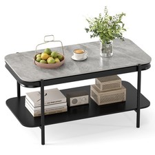 Modern 2-Tier Coffee Table