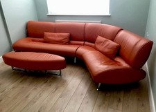 Steiner Sofa and Footstool