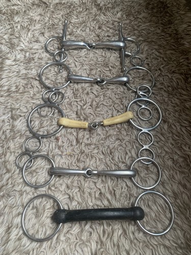 Job lot horse bits - job,