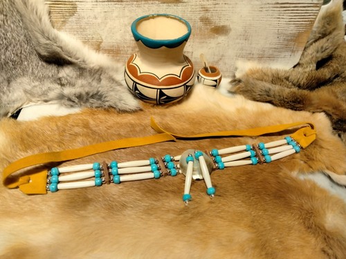Native american hairpipe - american,