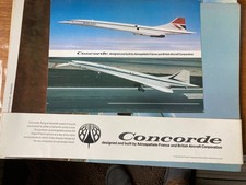 Concorde memorabilia rare - concorde, memorabilia,