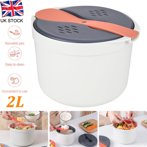 Microwave rice cooker - rice,