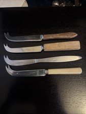 4 Vintage Cheese Knives