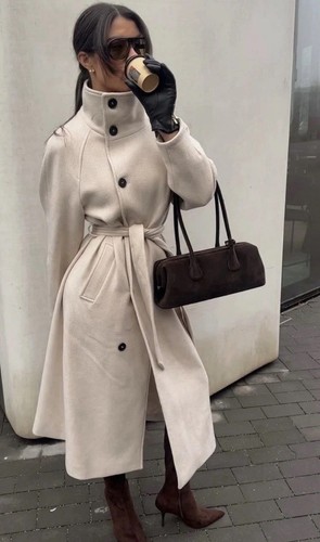 Zara woman long coat - zara,