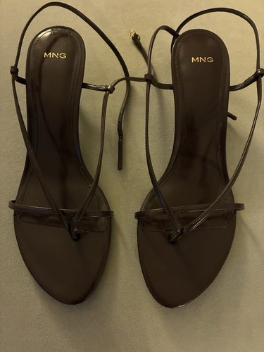 Mng leather kitten heel - ,