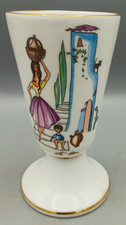 Meissner Limoges Vase VGC Height 13cm Mediterranean Scene