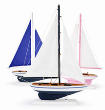 Wooden Sailboat Model Yacht